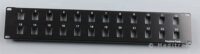 Patch panel do modułów keystone 24 porty 2U 19"