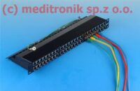 Patch panel 48 portów FTP kat.6 1U 19" z organizerem