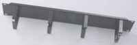 Organizer kablowy 19", metalowy, 2U, 3,5" x 19"