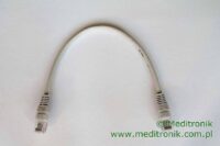 Patchcord UTP kat.5E (klasa D) linka szary dł.0,3m kabel nieekranowany LAN RJ45