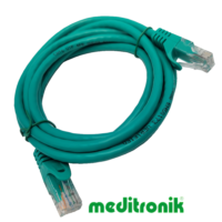 Patchcord UTP kat.6 (klasa E) linka zielony dł.2m kabel nieekranowany LAN RJ45