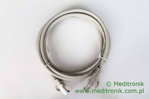 Patchcord RJ45 kat.5e dł. 3m U/UTP PVC miedziany biały