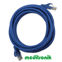 Patchcord UTP kat.6 (klasa E) linka niebieski dł.3m kabel nieekranowany LAN RJ45