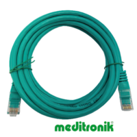 Patchcord UTP kat.6 (klasa E) linka zielony dł.3m kabel nieekranowany LAN RJ45
