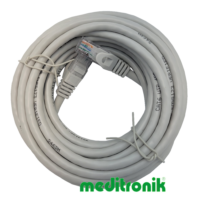 Patchcord UTP kat.6 (klasa E) linka szary dł.5m kabel nieekranowany LAN RJ45