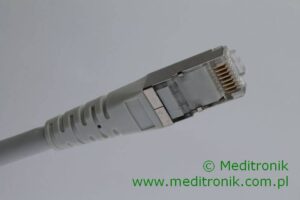 Patchcord RJ45 Kat.6 1m S/FTP LSOH miedziany szary