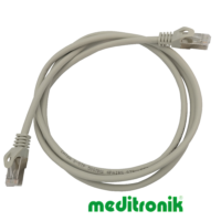 Patchcord S/FTP (SSTP) LSZH miedziany kat.6A (klasa EA) linka szary dł.1.5m kabel ekranowany LAN RJ45 Patchcord S/FTP (SSTP) LSZH miedziany kat.6A (klasa EA) linka szary dł.1.5m kabel ekranowany LAN RJ45