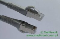 Patchcord RJ45 Kat.6 3m S/FTP LSOH miedziany szary