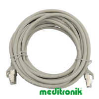 Patchcord S/FTP (SSTP) LSZH miedziany kat.6A (klasa EA) linka szary dł.5m kabel ekranowany LAN RJ45 Patchcord S/FTP (SSTP) LSZH miedziany kat.6A (klasa EA) linka szary dł.5m kabel ekranowany LAN RJ45
