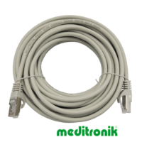 Patchcord S/FTP (SSTP) LSZH miedziany kat.6A (klasa EA) linka szary dł.10m kabel ekranowany LAN RJ45 Patchcord S/FTP (SSTP) LSZH miedziany kat.6A (klasa EA) linka szary dł.10m kabel ekranowany LAN RJ45