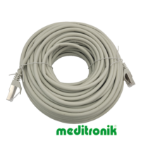 Patchcord S/FTP (SSTP) LSZH miedziany kat.6A (klasa EA) linka szary dł.20m kabel ekranowany LAN RJ45 Patchcord S/FTP (SSTP) LSZH miedziany kat.6A (klasa EA) linka szary dł.20m kabel ekranowany LAN RJ45