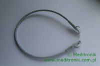 Patchcord RJ45 Kat.6 0,5m U/UTP LSOH miedziany szary