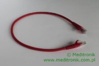 Patchcord RJ45 Kat.6 0,5m U/UTP LSOH miedziany czerwony