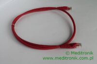 Patchcord RJ45 Kat.6 1m U/UTP LSOH miedziany czerwony