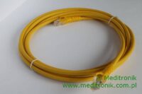 Patchcord RJ45 Kat.6 3m U/UTP LSOH miedziany żółty