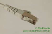 Patchcord RJ45 Kat.5e 0,5m F/UTP PVC miedziany szary
