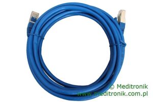 Patchcord FTP miedziany kat.6 (klasa E) linka zielony dł. 0,5m kabel ekranowany LAN RJ45