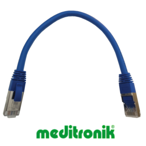 Patchcord FTP miedziany kat.6 (klasa E) linka zielony dł.5m kabel ekranowany LAN RJ45