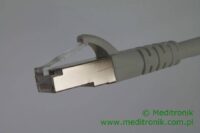 Patchcord RJ45 Kat.6 1m S/FTP PVC miedziany szary