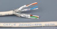 Patchcord RJ45 Kat.6 3m S/FTP PVC miedziany szary