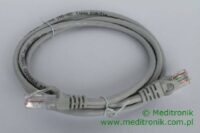 Patchcord RJ45 Kat.5e 1,5m U/UTP PVC miedziany szary