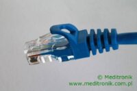 Patchcord RJ45 Kat.5e 2m U/UTP PVC miedziany niebieski