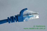 Patchcord RJ45 Kat.5e 3m U/UTP PVC miedziany niebieski