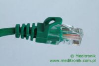 Patchcord RJ45 Kat.5e 3m U/UTP PVC miedziany zielony