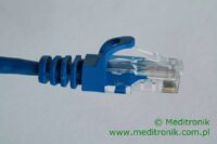 Patchcord RJ45 Kat.5e 5m U/UTP PVC miedziany niebieski