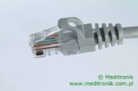 Patchcord RJ45 Kat.5e 5m U/UTP PVC miedziany szary