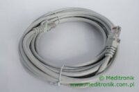 Patchcord RJ45 Kat.5e 5m U/UTP PVC miedziany szary