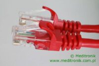 Patchcord RJ45 Kat.5e 5m U/UTP PVC miedziany czerwony
