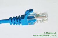 Patchcord RJ45 Kat.5e 7m U/UTP PVC miedziany niebieski