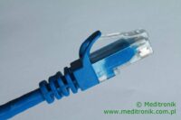 Patchcord UTP miedziany kat.6 (klasa E) linka niebieski dł.7m kabel nieekranowany LAN RJ45