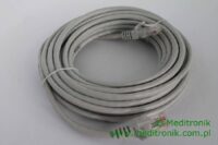 Patchcord RJ45 Kat.5e 7m U/UTP PVC miedziany szary
