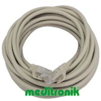 Patchcord UTP miedziany kat.6 (klasa E) linka szary dł.7m kabel nieekranowany LAN RJ45