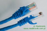 Patchcord RJ45 Kat.5e 10m U/UTP PVC miedziany niebieski