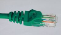 Patchcord RJ45 Kat.5e 10m U/UTP PVC miedziany zielony