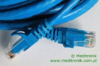 Patchcord UTP miedziany kat.6 (klasa E) linka niebieski dł.15m kabel nieekranowany LAN RJ45