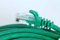 Patchcord RJ45 Kat.5e 15m U/UTP PVC miedziany zielony