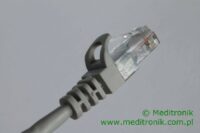 Patchcord RJ45 Kat.5e 15m U/UTP PVC miedziany szary