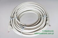 Patchcord RJ45 Kat.6a 15m U/UTP PVC miedziany szary