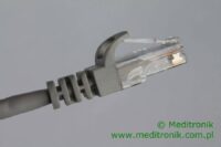 Patchcord RJ45 Kat.5e 20m U/UTP PVC miedziany szary