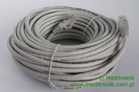 Patchcord RJ45 Kat.5e 20m U/UTP PVC miedziany szary