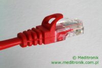 Patchcord RJ45 Kat.5e 20m U/UTP PVC miedziany czerwony