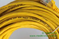 Patchcord RJ45 Kat.5e 20m U/UTP PVC miedziany żółty