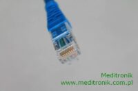 Patchcord miedziany U/FTP kat.6a dł.0,5m niebieski