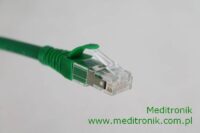 Patchcord miedziany U/FTP kat.6a dł.0,5m zielony