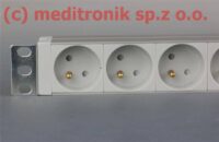 Listwa zasilająca 19" 9 gniazd 230V kabel 2m wtyk SCHUKO, czarna, MXL008B092 Listwa zasilająca 19" 9 gniazd 230V kabel 2m wtyk SCHUKO, czarna, MXL008B092