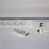 Listwa zasilająca 19" 6 gniazd 230V kabel 3m wtyk SCHUKO